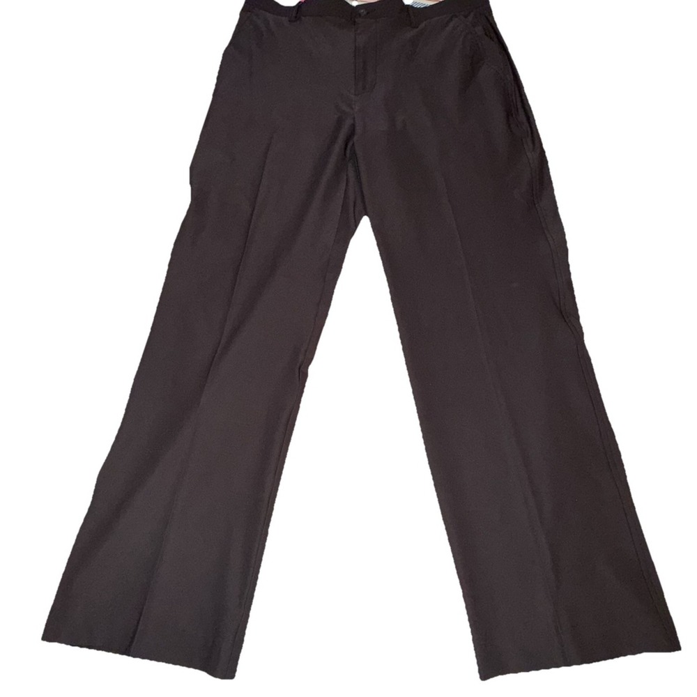FootJoy Men's Black Sport Golf Pants 36 X 32 Black Pleated Performance Travel‎
